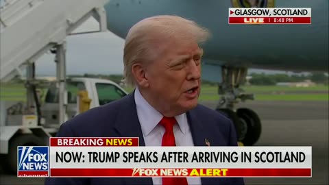 Trump DEMANDS Europe "STOP THE WINDMILLS" and CLOSE their borders