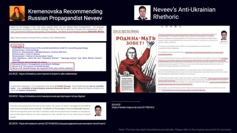 Irina Kremenovska Has Openly Encouraged Ukrainians To Consult Russian Websites And Bloggers