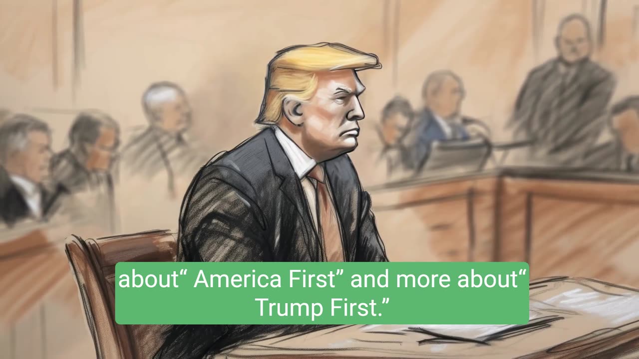 Comment below: Is Trump saving America or saving his legacy?