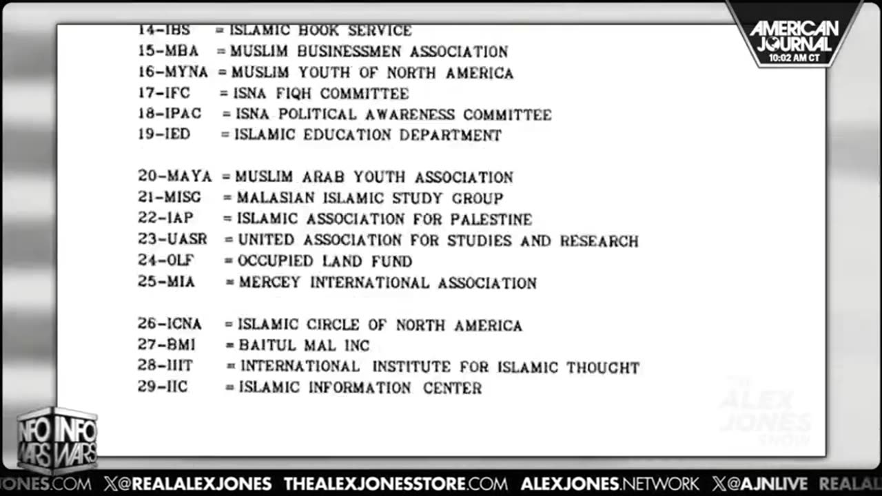 AMERICAN JOURNAL (Full Show) Friday - 10/17/25