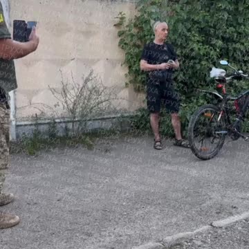 Man Pulls a Grenade During a Documents Check