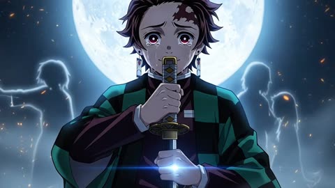 ✨ Echoes of the Moonlight | Tanjiro Kamado (Demon Slayer) Original Song ✨