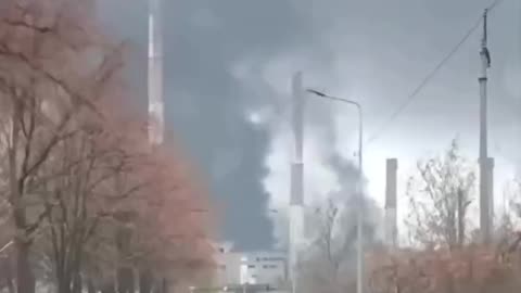 🔥🏭 Ukraine Russia War | Missile Strike on Zmievskaya Thermal Power Plant | RCF