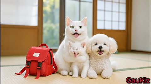 Kitten Left Home Alone and Bullied at School – Watch How Mama Cat Reacts!
