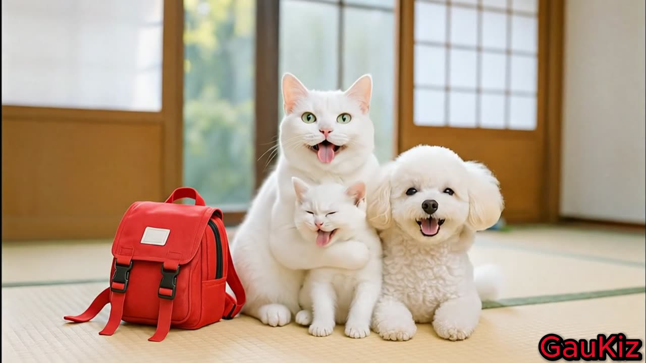 Kitten Left Home Alone and Bullied at School – Watch How Mama Cat Reacts!