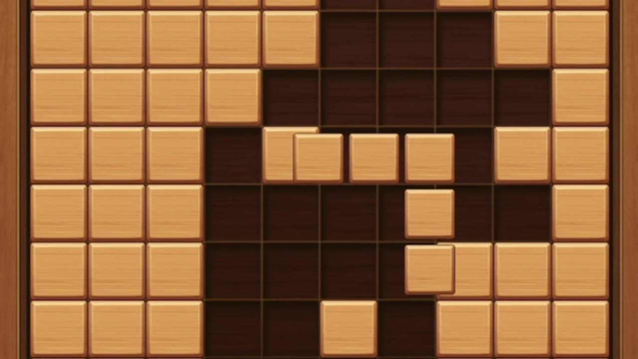 Block buzzle game play