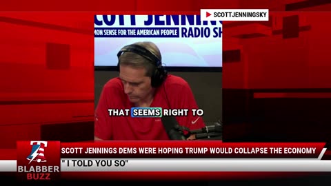 Scott Jennings Dems Were Hoping Trump Would Collapse The Economy