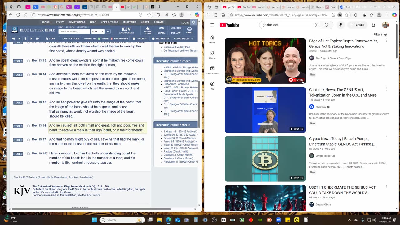 Genius act moves us toward the Charagma fast