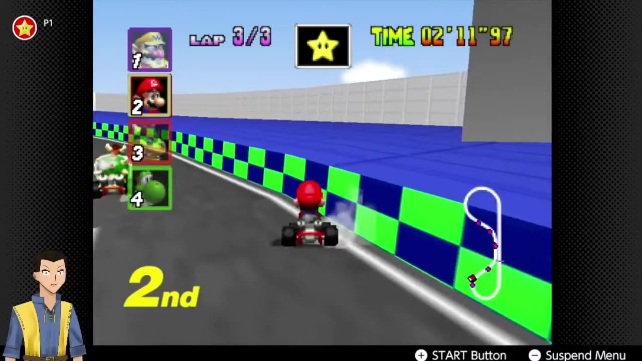 Mario Kart 64 Mushroom Cup 50cc (N64SOs) Hope the courses com to MKW