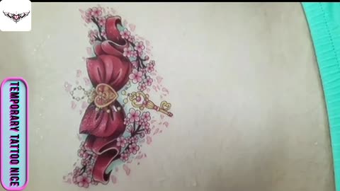 Bow tattos#temporarytattoo #temporarytattoos #temporarytattosticker