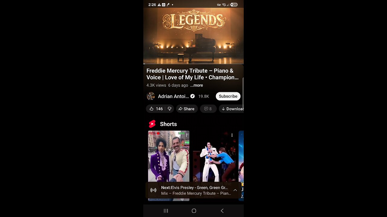 Freddie Mercury n Grantbennett³³³ Ensemble. Mix. 12 mins