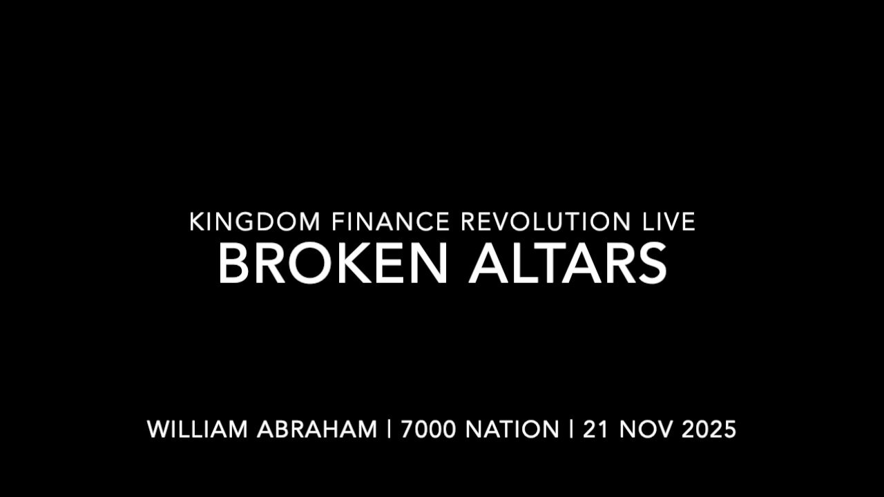 Broken Altars: Truth, Trauma & the Cost of Secrecy | Kingdom Finance Revolution Live | 21 Nov 2025