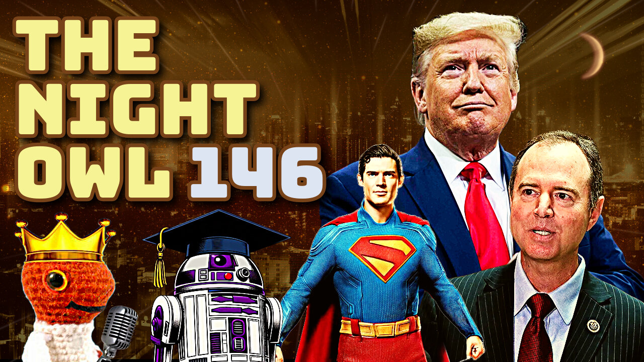 Trump vs. Adam Schiff! James Gunn Superman COPE! Biden Autopen RETURNS! Grok 4 Gaming?