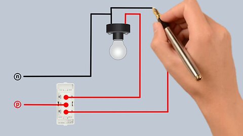 Two way switch 5 Methods Connection #knelectric