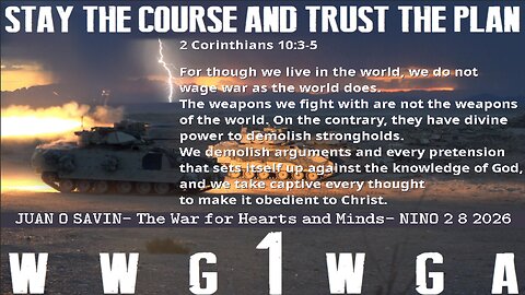JUAN O SAVIN- The War for Hearts and Minds- NINO 2 8 2026