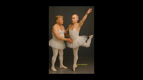 Ballerina Trump And Putin 