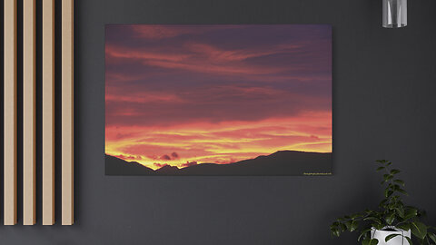 Large Real Sunset Wall Art | Trailer 8th August 2025 | dragonpictures.co.uk |