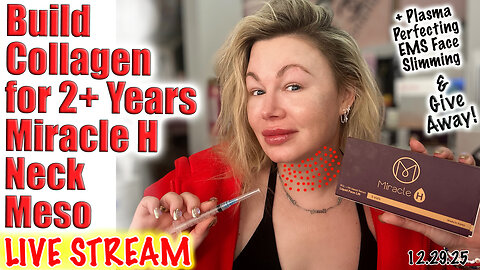Live Miracle H Neck Meso to Build Collagen in Neck + Give Away! AceCosm.com and code Jessica10 Saves