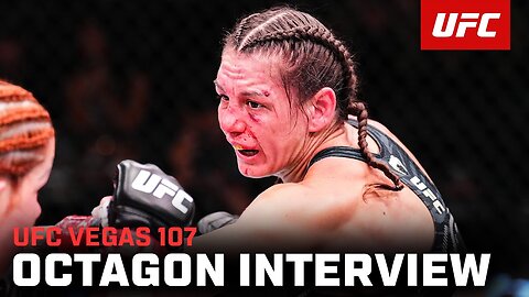 Alice Ardelean Post-Fight Octagon Interview | UFC Vegas 107 Reaction
