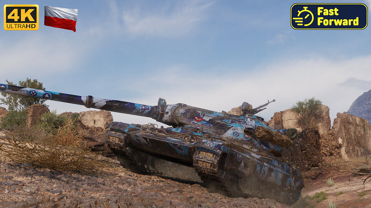 60TP Lewandowskiego - El Halluf - World of Tanks - WoT - FastForward
