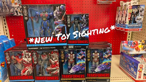Studio Series Deluxe TFOne Airachnid & Leader TLK Nemesis Prime - Rodimusbill New Toy Sighting