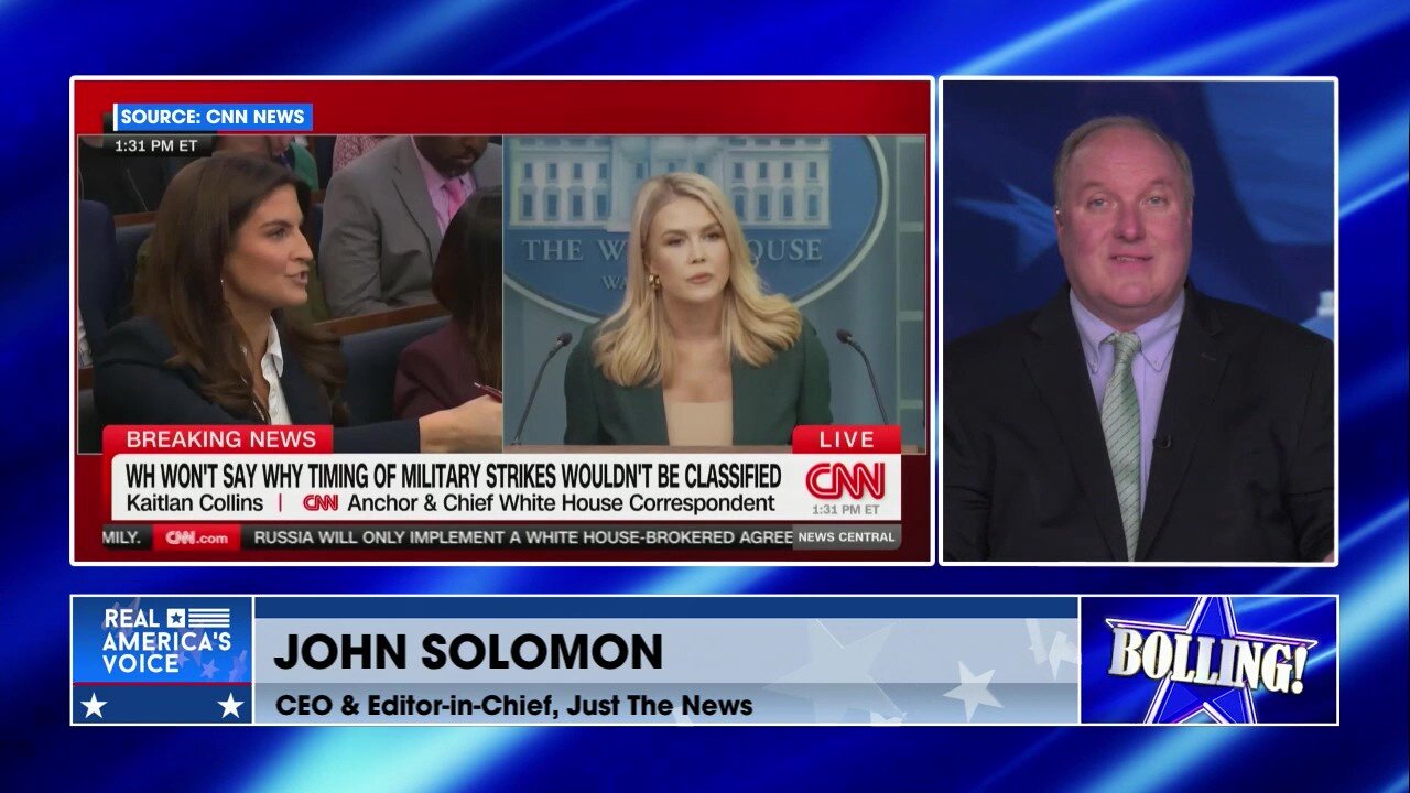 John Solomon rates where Karoline Leavitt ranks among press secretaries