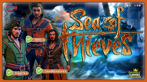 🟢 The Three Musketeers Set Sail | Sea of Thieves w ZWOGs - SBL - Pudge