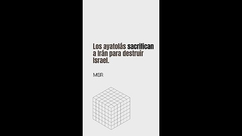 Los Ayatolás Sacrifican a Irán para destruir Israel