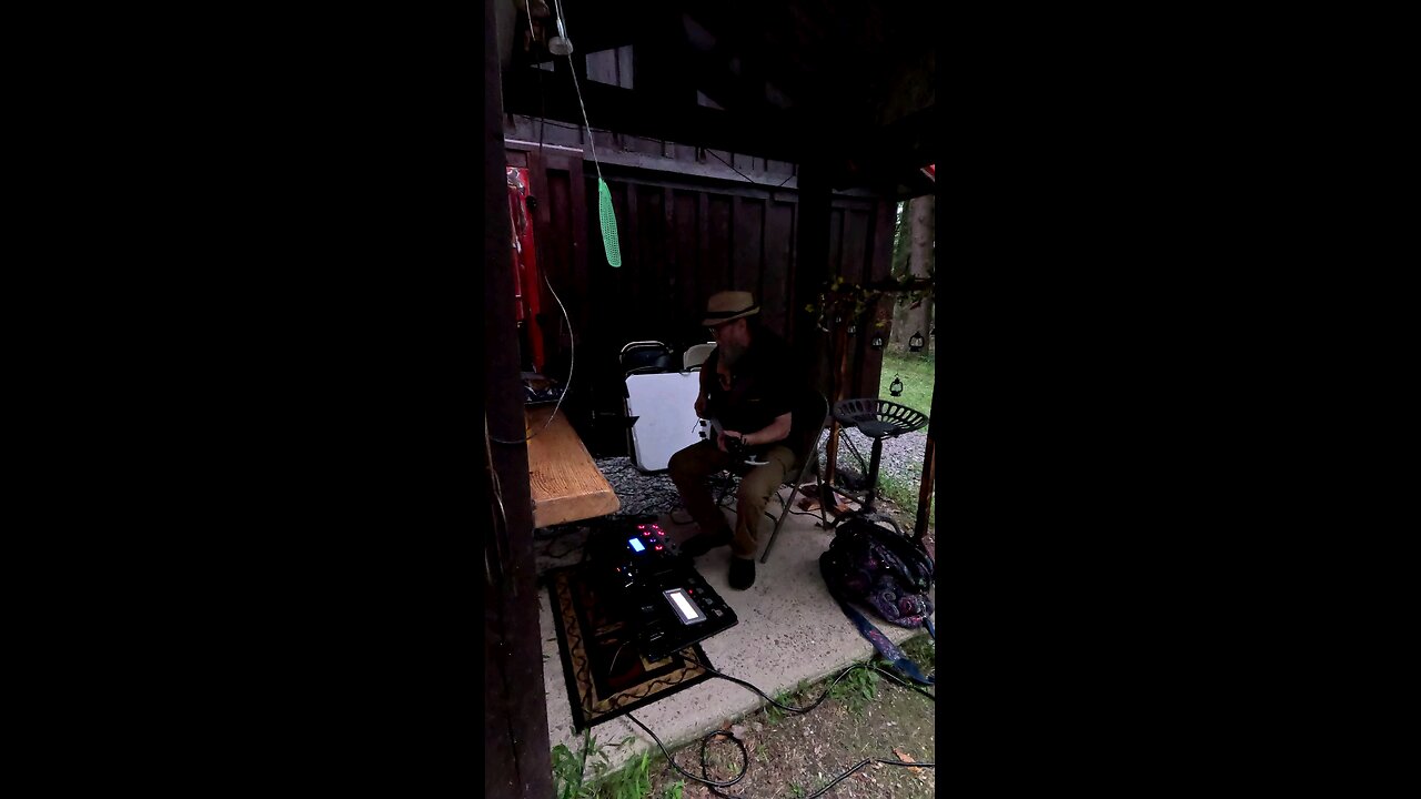 Watched local artist Al perform