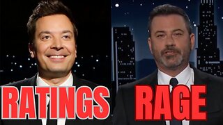 LUKE SKETCHES! (Jimmy Kimmel Cries Over Gutfeld's Fallon Appearance Like a Loser)