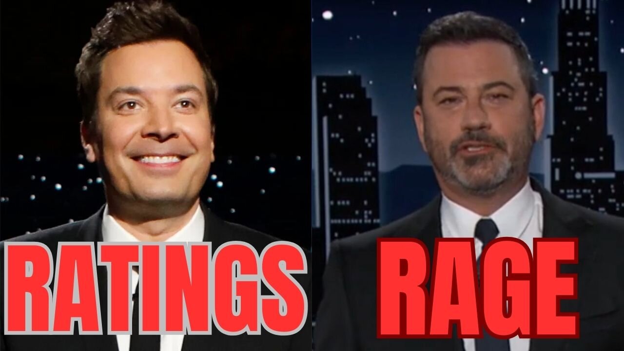LUKE SKETCHES! (Jimmy Kimmel Cries Over Gutfeld's Fallon Appearance Like a Loser)