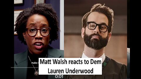 Matt Walsh vs Rep Lauren Underwood on SAVE Act