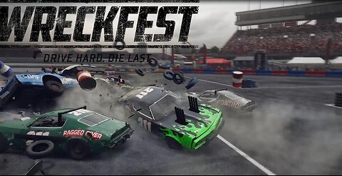 Demolition Derby at Big Valley Speedway Wreckfest