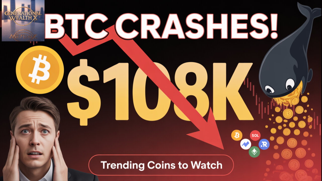 Bitcoin Below $110K - Whale Dump Triggers $940M Liquidations!