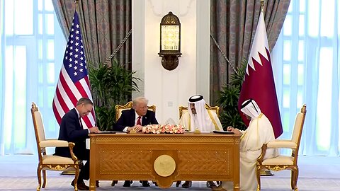 Boeing lands record order from Qatar during Trump visit