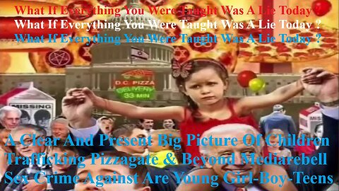 A Clear And Present Big Picture Of Child Trafficking Pizzagate And Beyond Mediarebell