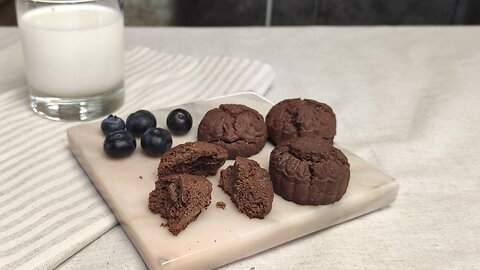 [REAL TIME] Full Process: Simple Chocolate Butter Cookies | ASMR No Talking
