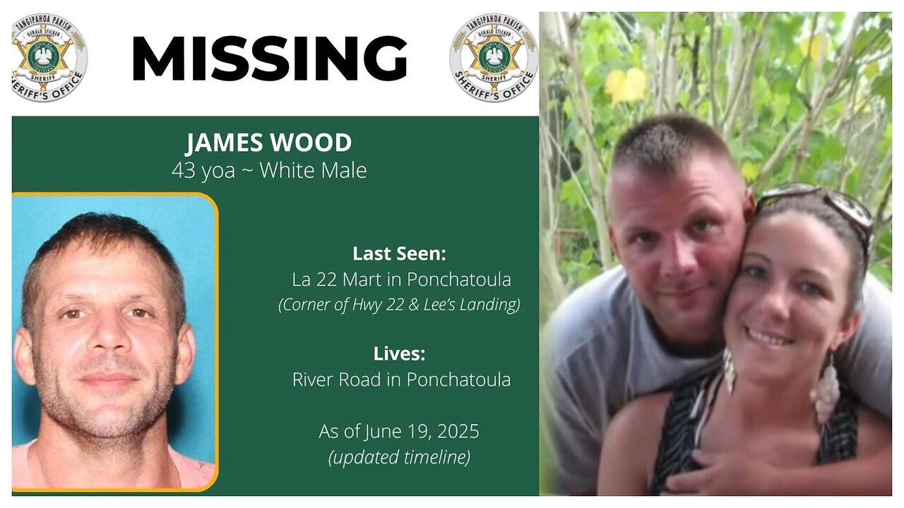Undetected Footprints of James wood! He vanished without a trace!
