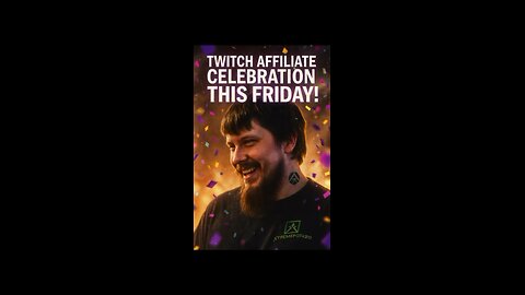 We hit AFFILIATE! Come celebrate tomorrow at 10:30 PM EST!