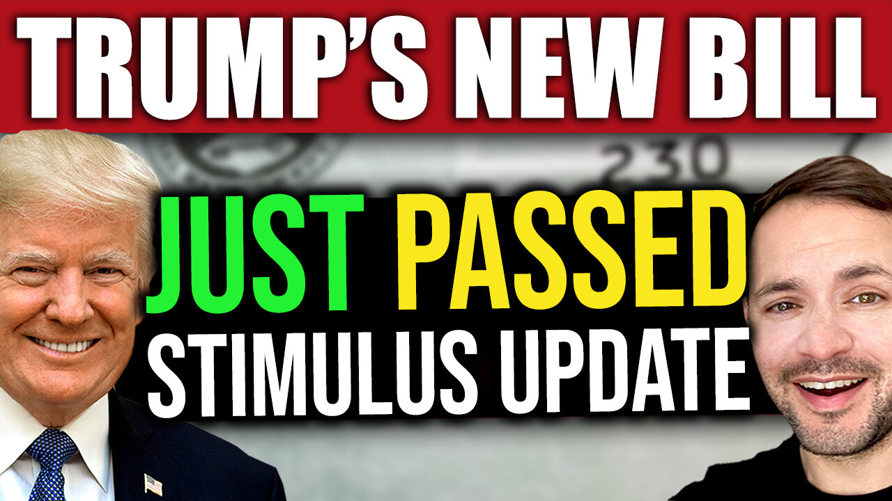 BREAKING! Trump’s Stimulus Plan for Millions of Americans Passes in the House