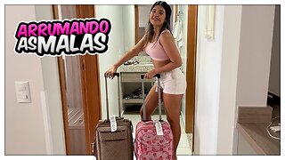 ARRUMANDO AS MALAS PARA A NOSSA VIAGEM!!! - PACKING OUR BAGS FOR OUR TRIP!!! *VAVA'S BIRTHDAY*