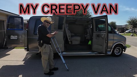 HOW I TURN MY CREEPY VAN INTO A CREEPY CAMPER!