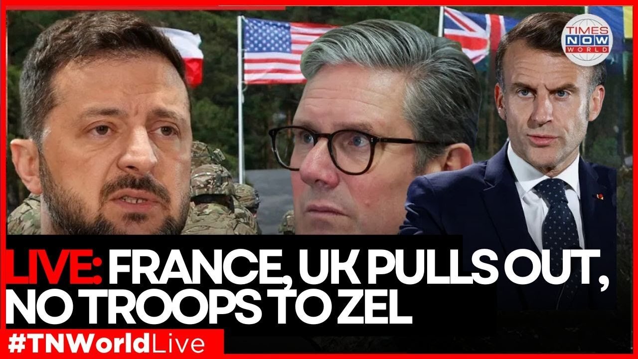 LIVE NEWS | EU & UK Drop Plans to Send Troops to Ukraine | TIMES NOW WORLD