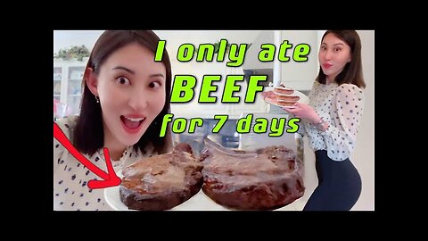 I Ate Nothing But Beef..How Do I Feel_ A Week of Meals, Weight Loss, Q&A __ Carnivore Diet