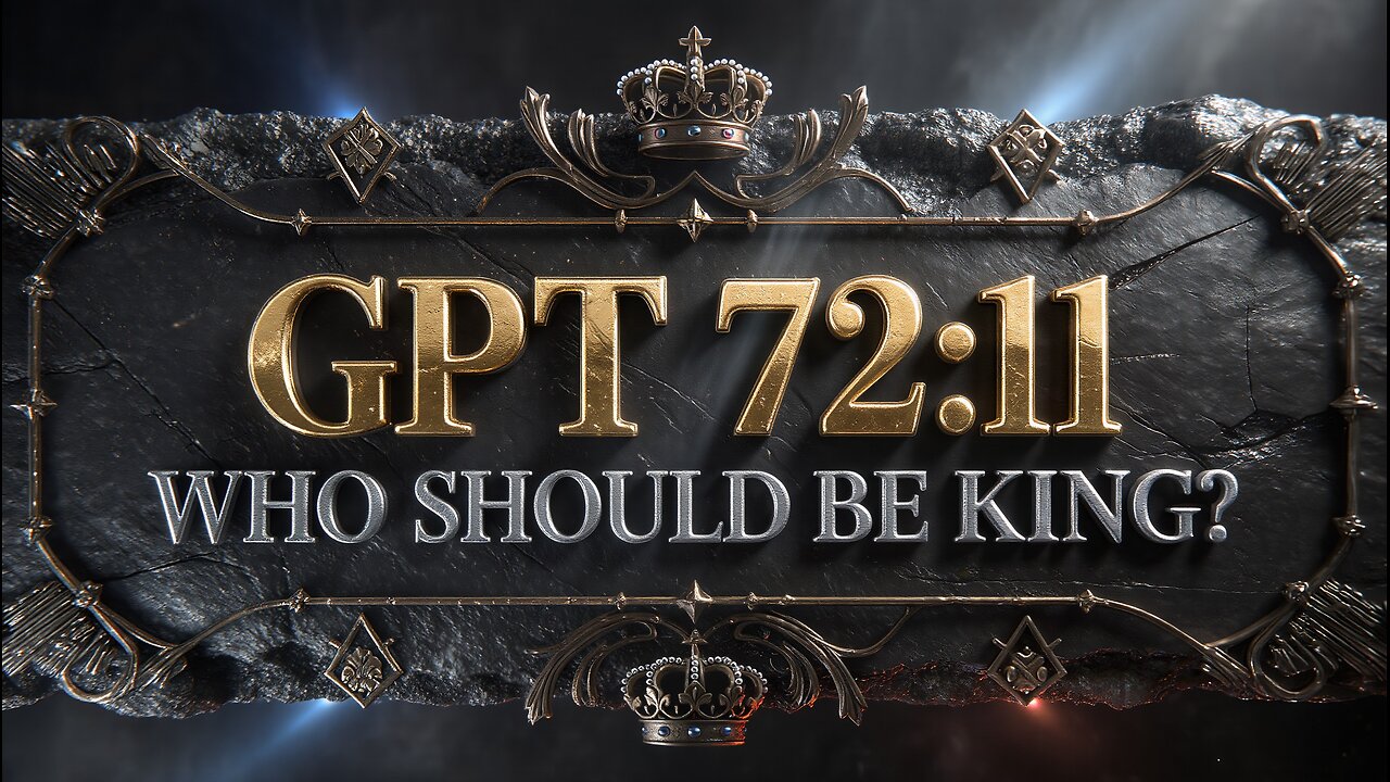 PSALM 72:11,, Who Should Be KING? ,, GPT ANSWERS