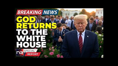 Breaking: White House Rose Garden Transformed For Stunning Event They Don't Want You To See!