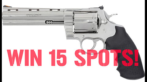 Colt Anaconda 44 Mag 6” 6-Rd Revolver MINI #1 for 15 seats in the main webinar