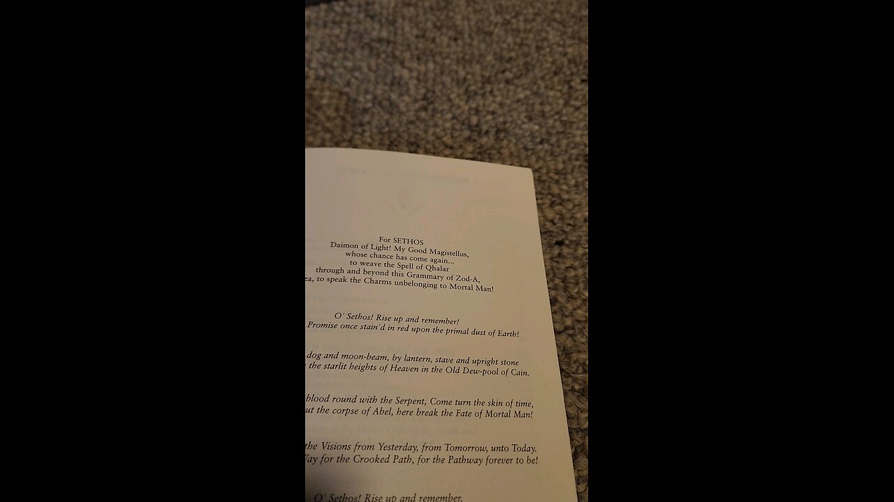 Azoetia: a grimoire in reverse?