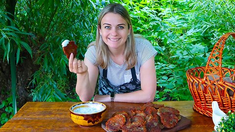 Do you have potatoes?! My village grandmother taught me this recipe! Life in a Ukrainian village