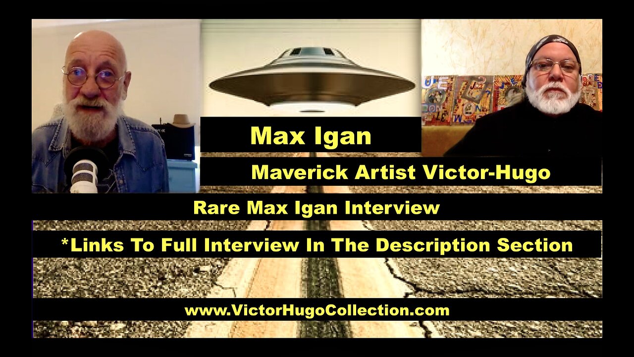 Max Igan Victor Hugo USA UFO Psyops Hidden Technology Free Energy Ether Tesla Trump Antarctica Iran